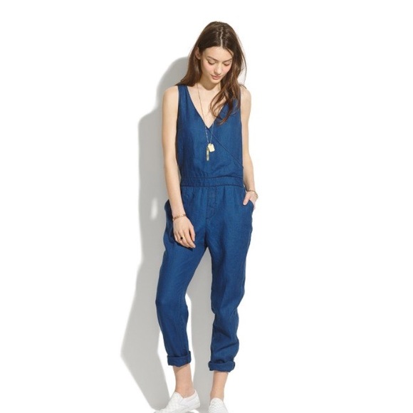 Madewell Pants - Madewell linen jumpsuit